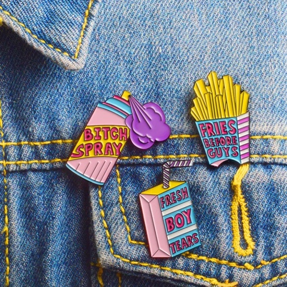 🔴 5/$20 Bitch Spray pin NEW - Picture 2 of 3